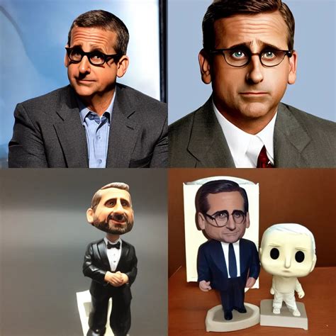 Steve Carell Bobble Head Stable Diffusion Openart