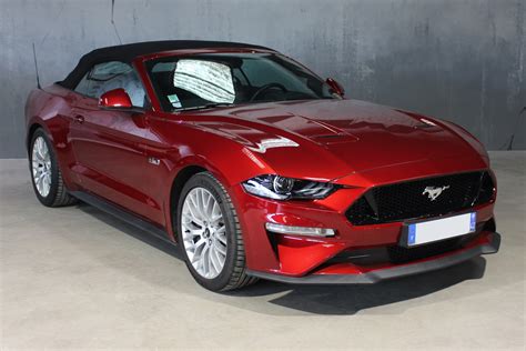 Ford Mustang Cabriolet 5 0 V8 450 Ch Bva 10 Presticar Automobiles