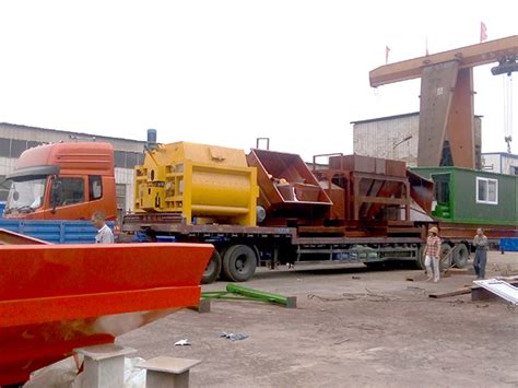 HZS180 Concrete Batching Plant Is Sent From Zhengzhou Jianxi Zhengzhou