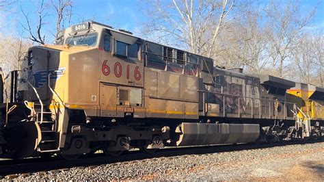 Union Pacific On CSX Woodbine MD 2 13 23 Trains Csx Trains