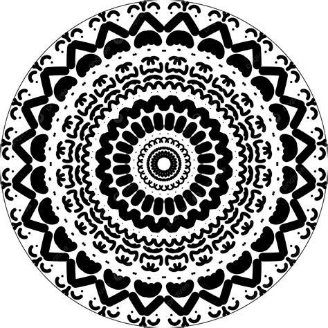 Dise O Art Stico De Mandala Lineal Vector Png Dibujos Lineal Mandalas