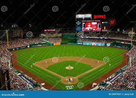 Nationals Park Washington Dc Editorial Photo Image Of Nationals