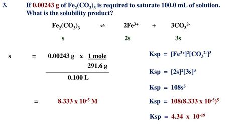 PPT Solubility Lesson 3 Calculating Ksp PowerPoint Presentation Free