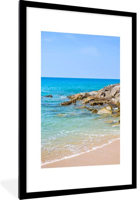 Fotolijst Incl Poster Strand Zee Tropisch Zomer X Cm