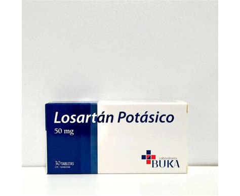 Medicina Losartan Potasico 50 Mg X 30 Tab Buka