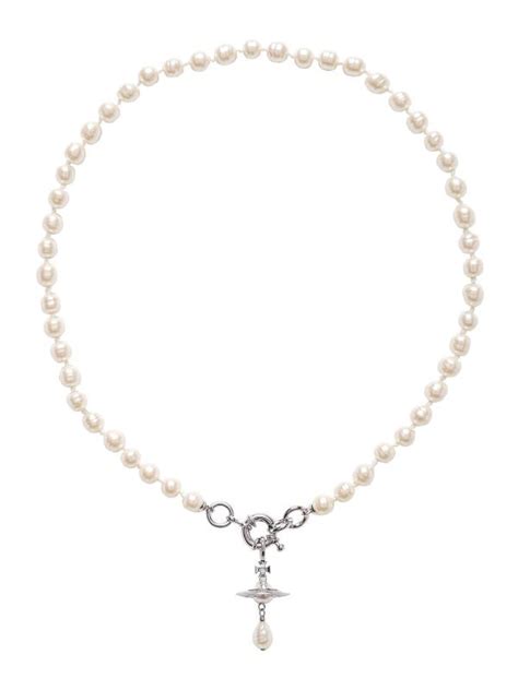 Vivienne Westwood Aleksa Pearl Necklace Jules B