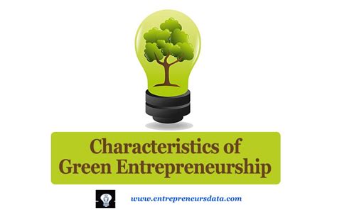 Green Entrepreneurship Definition Characteristics Importance