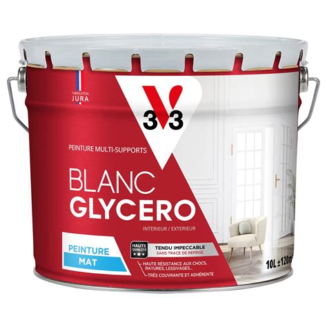 Peinture Porte Blanc Mat V Glyc Ro L Leroy Merlin