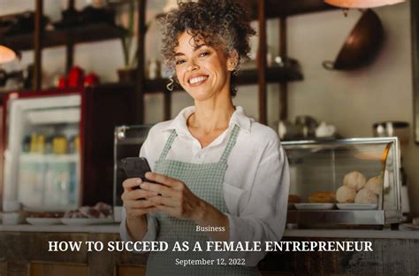 How To Succeed As A Female Entrepreneur Global Supplier Diversity