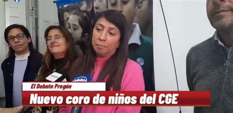 Nuevo coro de niños del CGE Diario El Debate Pregón