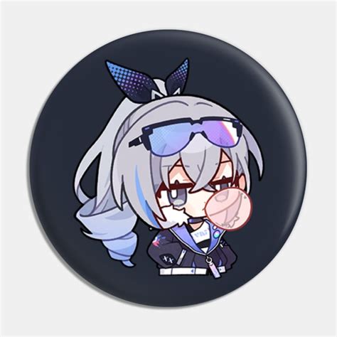 Honkai Star Rail Chibi Silver Wolf Honkai Star Rail Pin Teepublic