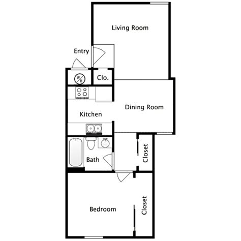 Floor Plans of Bella Vista Apartments in Phoenix, AZ