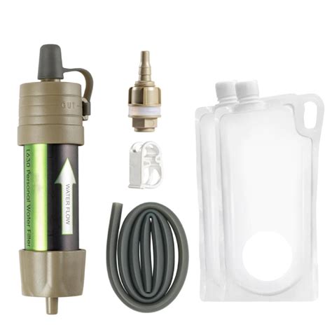 Water Filter Survival Kit Portable With Bag For Camping - Orbisify.com