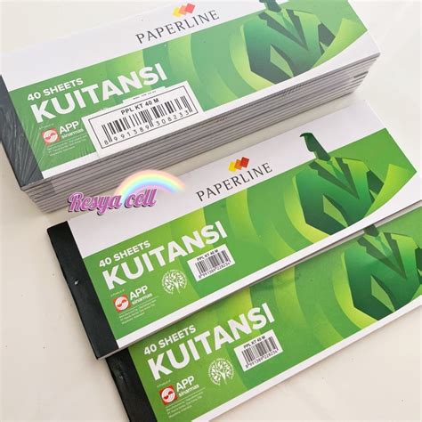 Jual Buku Kwitansi Kuitansi Kecil PAPERLINE Sinar Dunia KT 40 M