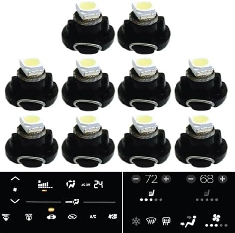 Amazon Britelites Jtech 10x T4 T4 2 Neo Wedge 2 SMD LED White