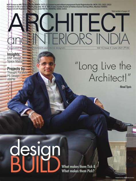 Get Digital Access To Architect And Interiors India June Issue