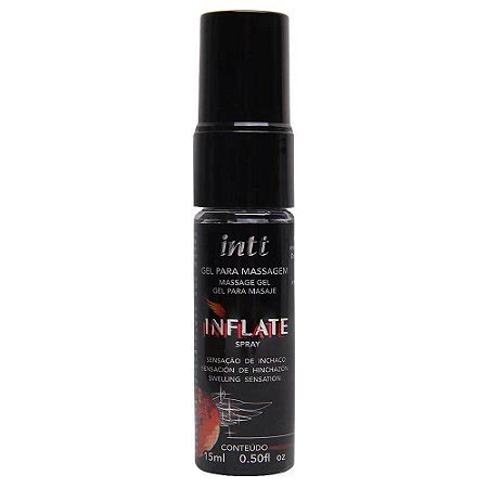 Intt Inflate Gel Spray Do Crescimento Peniano Ml Tulipa Sex Shop Loja Sexy Shop
