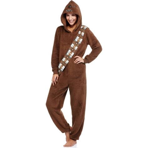 Star Wars Chewbacca Womens And Womens Plus License Sleepwear Adult