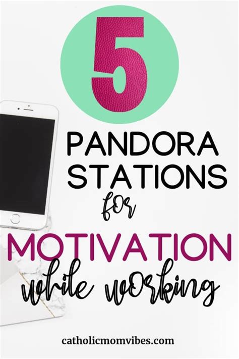 5 Favorite Pandora Stations For Motivation Catholic Mom Vibes