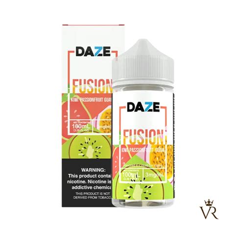 7 Daze Fusion TFN Kiwi Passionfruit Guava EJuice 100mL Premium Vape