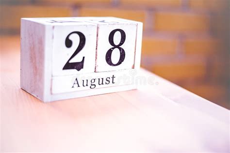 28th Of August August 28 Birthday International Day National