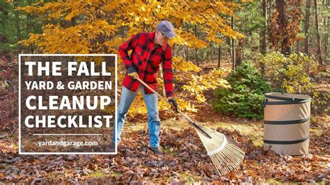 Fall Yard Cleanup Checklist