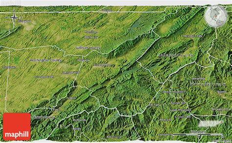 satellite  map  carter county