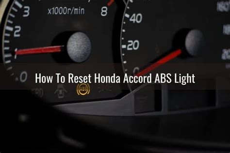 How To Reset Honda Accord Functions Know My Auto