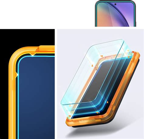 Szkło do etui Spigen Glas tR Slim AM 2 Pack do Galaxy A54 5G Pancernik