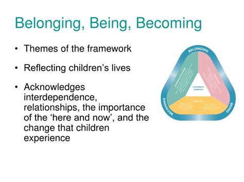 PPT The Early Years Learning Framework EYLF PowerPoint Presentation