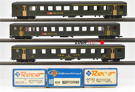 3x Roco EW II Personenwagen SBB H0 GS Ohne OVP Kaufen Auf Ricardo