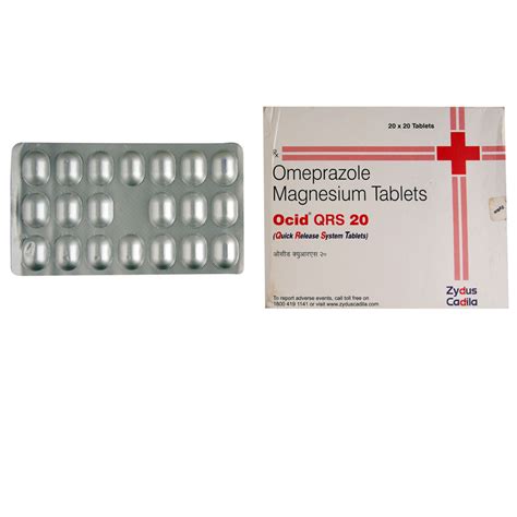 Buy Ocid QRS 20mg 20 Tablets Online At Best Prices Wellness 04 25 2024