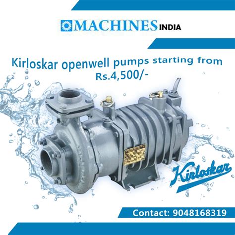 Hp Ki Motor Kirloskar Open Well Submersible Pump Off