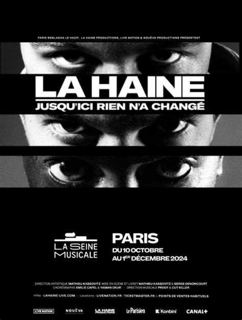 La Haine à La Seine Musicale