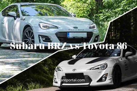 Subaru BRZ vs Toyota 86: Which Is Better? 2022