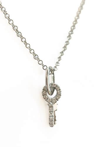 Key To My Heart Diamond Necklace Flawless Beaux