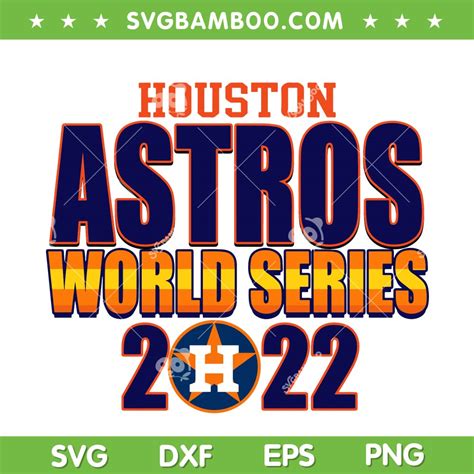 Astros World Series Champions Svg Houston Astros