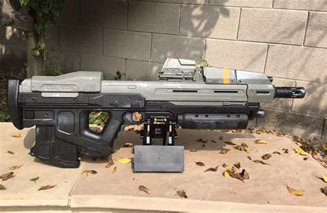 I spray painted the halo reach assault rifle. Took about two weeks. : r ...