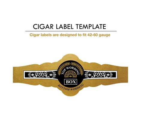 Custom Cigar Labels — Elleedees Custom Labels Gifts and Decor for ... - Worksheets Library