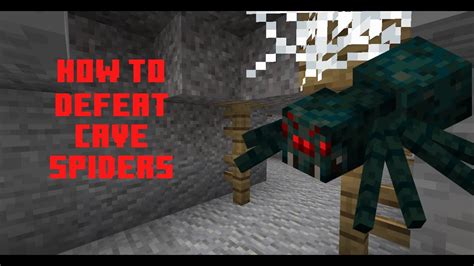 How To Defeat Cave Spiders Minecraft 116 Youtube