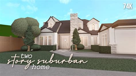 Bloxburg 2 Story Suburban Home