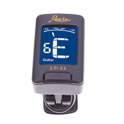 Guitar Tuner Digital Clip On Rowin Lt33