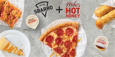 Sbarro The Original New York Pizza Partners With Mikes Hot Honey