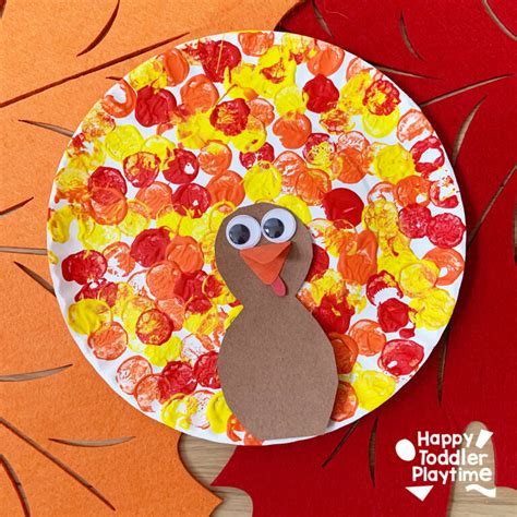 Fun And Easy Turkey Crafts For Toddlers Happy Toddler Playtime