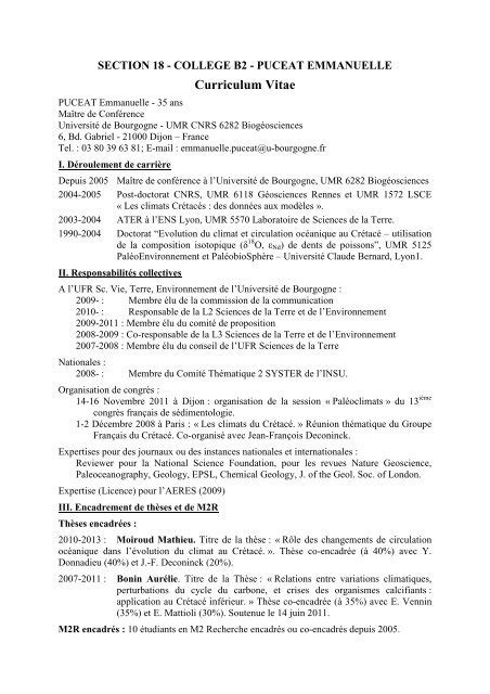 CATEGORIE DE DEPENSES DETAIL DES CNRS DGDR