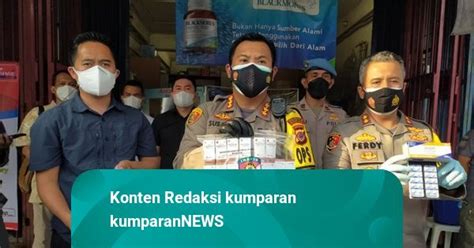 Polisi Tindak 3 Apotek Di Bogor Yang Jual Ivermectin Dan Favipiravir Di