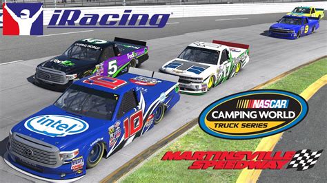 Iracing Camping World Truck Series At Martinsville Speedway Youtube