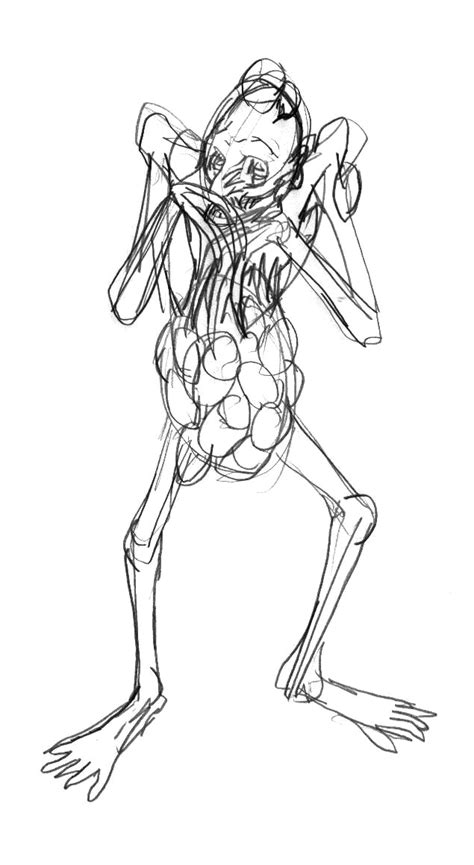 Sketch Zombie Symbiote 02 By Avancna On Deviantart