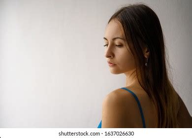 Gorgeous Nude Brunette Bedroom Stock Photo Edit Now