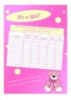 Guess The Baby Weight Printable Template Baby Shower Game Guess The